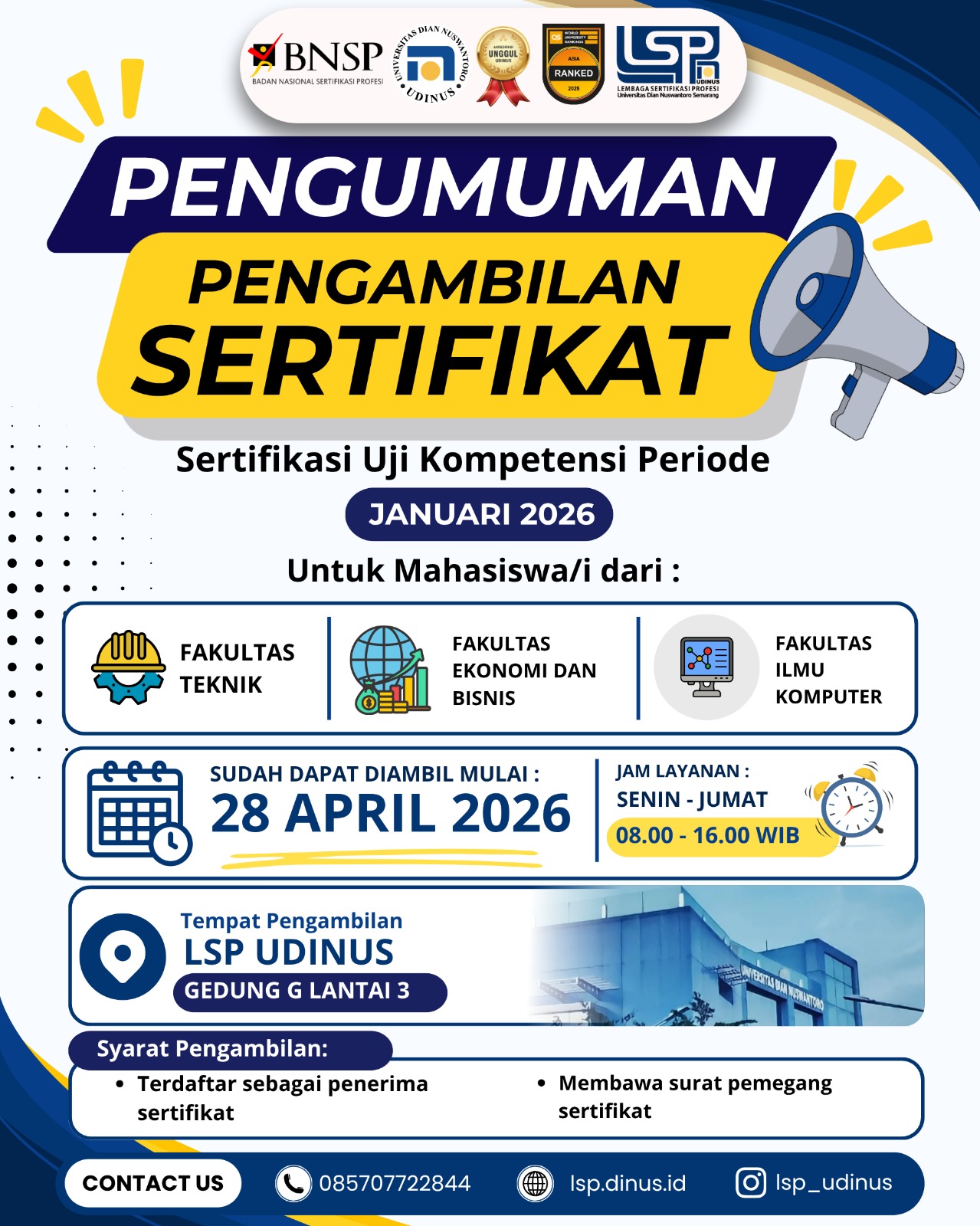 Pengumuman!